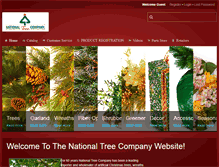 Tablet Screenshot of nationaltree.com